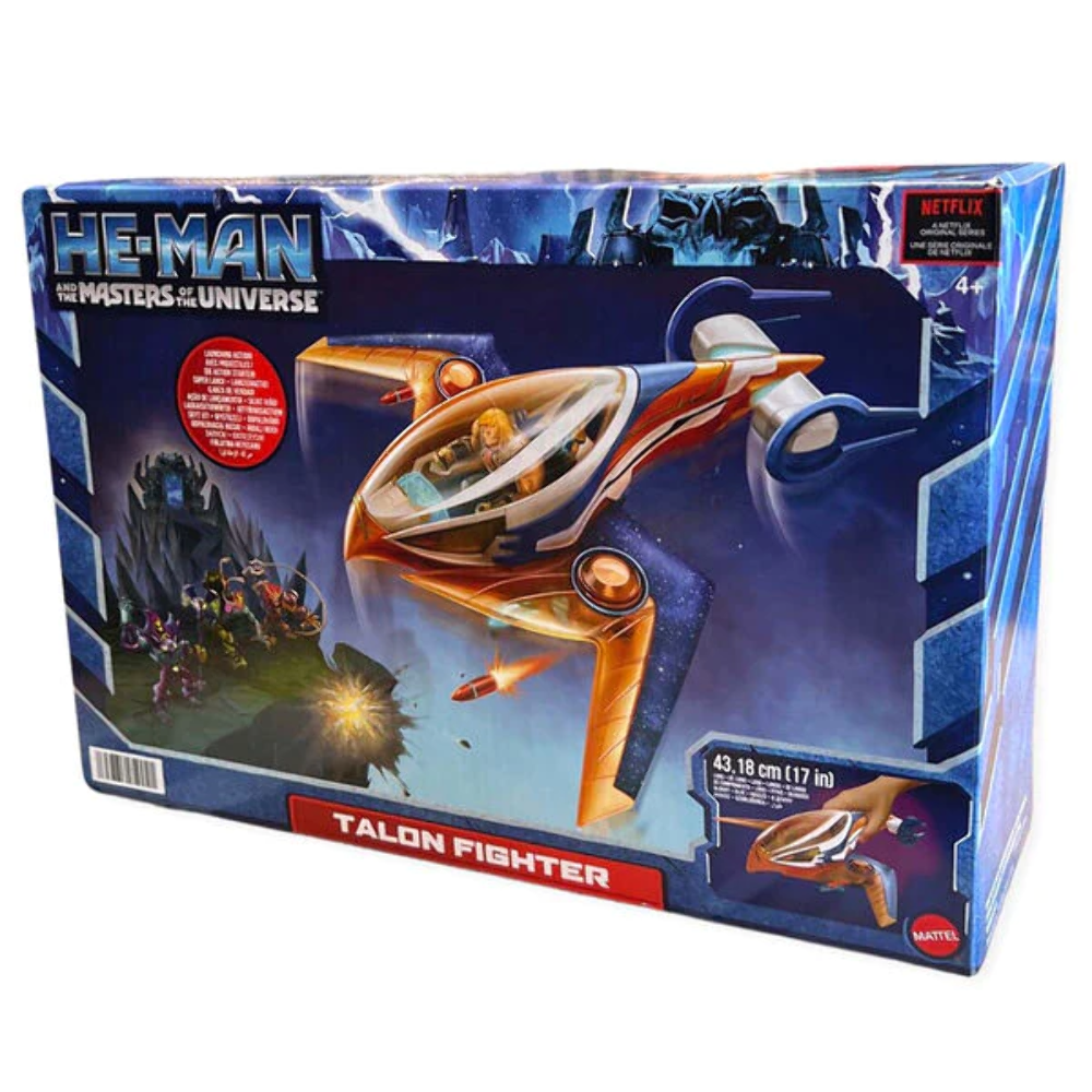 Deluxe He-Man and The Masters of the Universe Talon Fighter Flying Vehicle