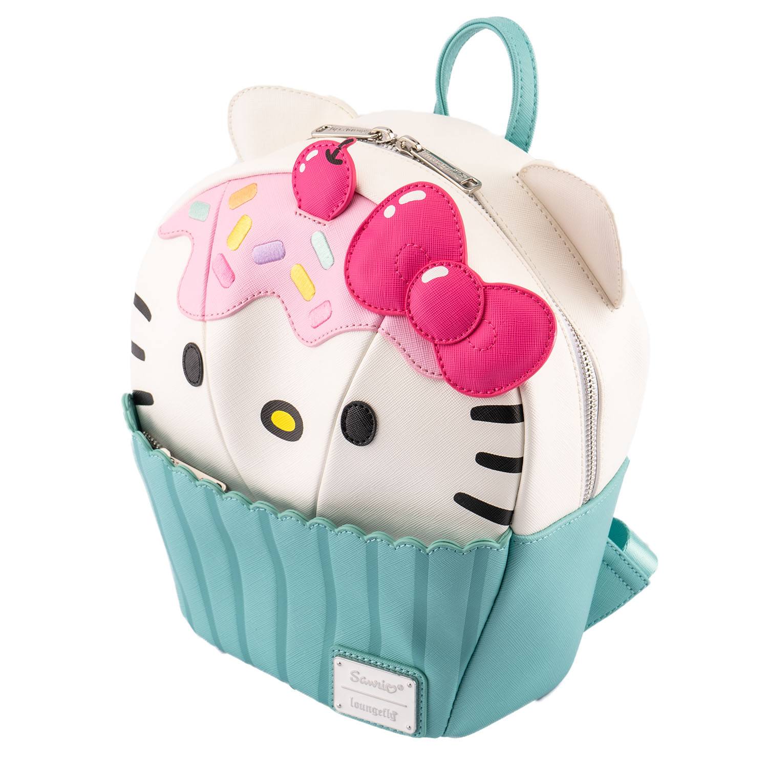 Loungefly Vegan Leather Sanrio Hello Kitty Cupcake Mini Backpack