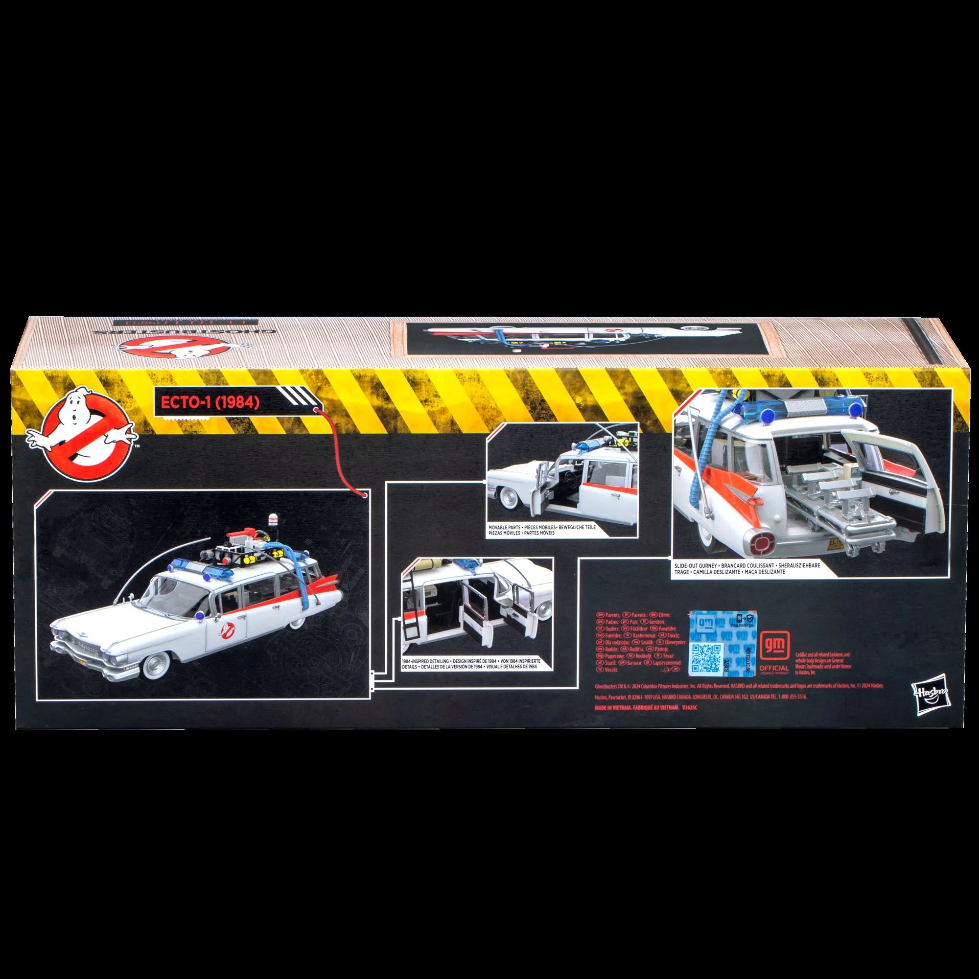 1984-Inspired Ghostbusters Plasma Series Ecto-1 Premium Vehicle Toy