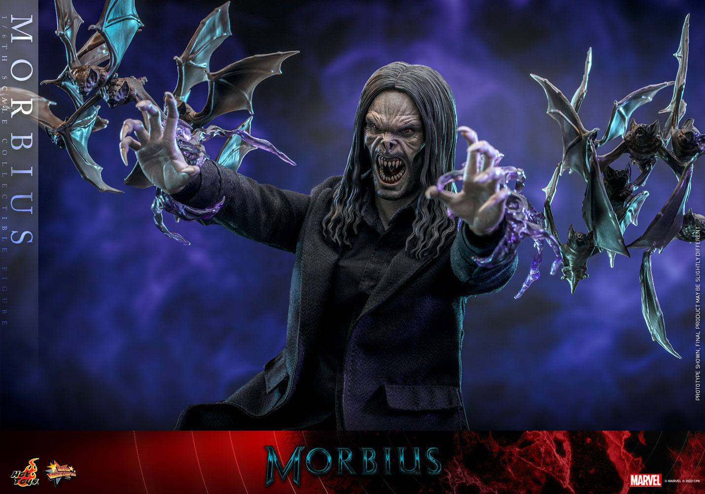 Hot Toys 1:6 Scale Collectible Figure of Marvel's Morbius - The Superhuman Vampire Character