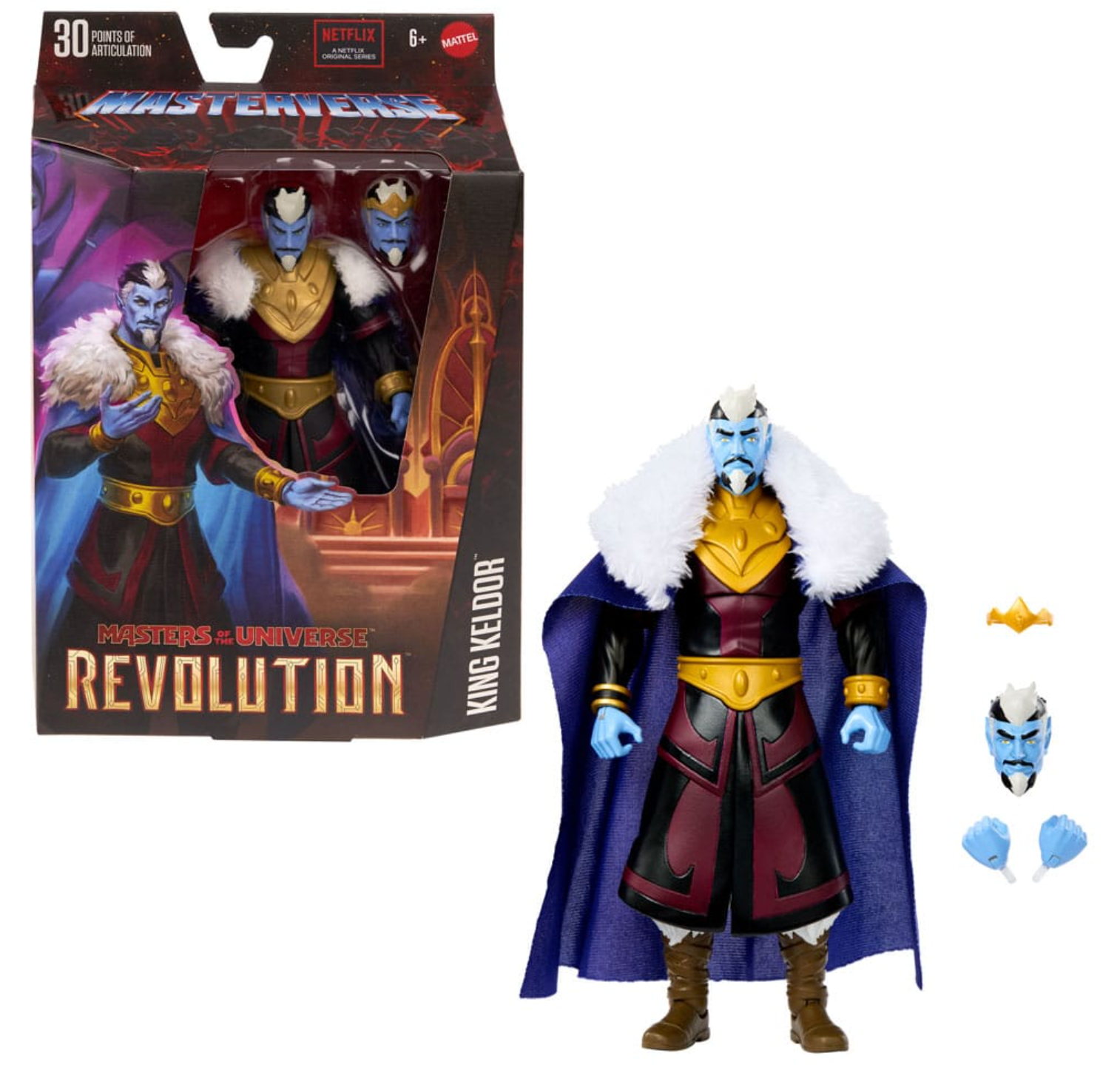 Masters of the Universe Revolution Masterverse 7-Inch King Keldor Action Figure
