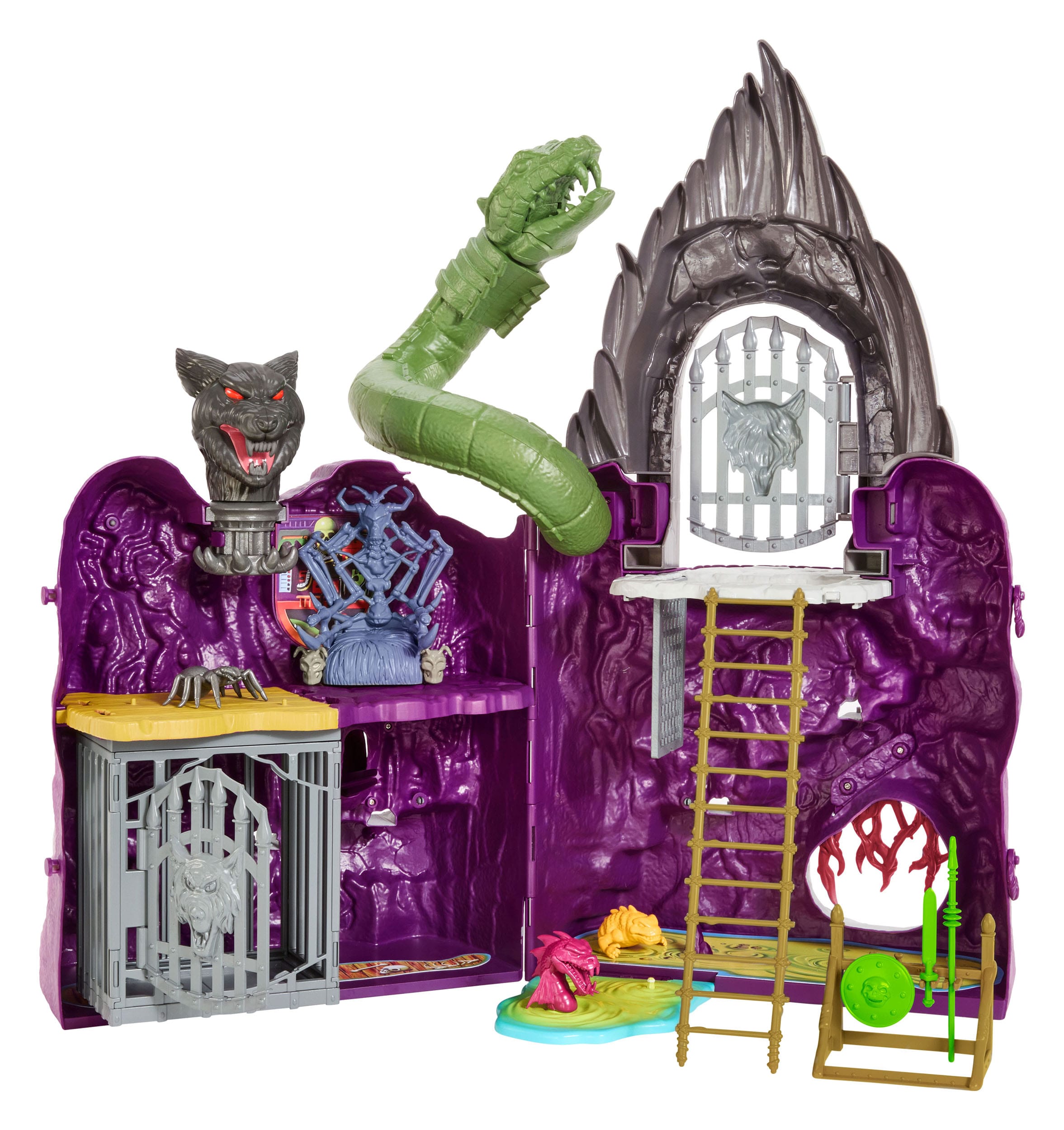 Masters of the Universe Origins: Modernized Snake Mountain Playset for 5.5 - inch Figures