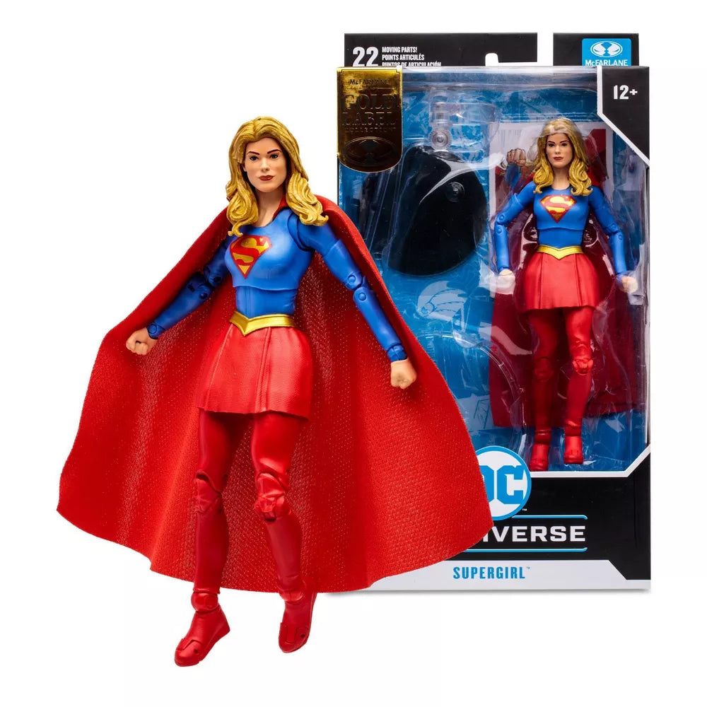 McFarlane DC Multiverse 7-Inch Gold Label Supergirl (DC Rebirth) Action Figure
