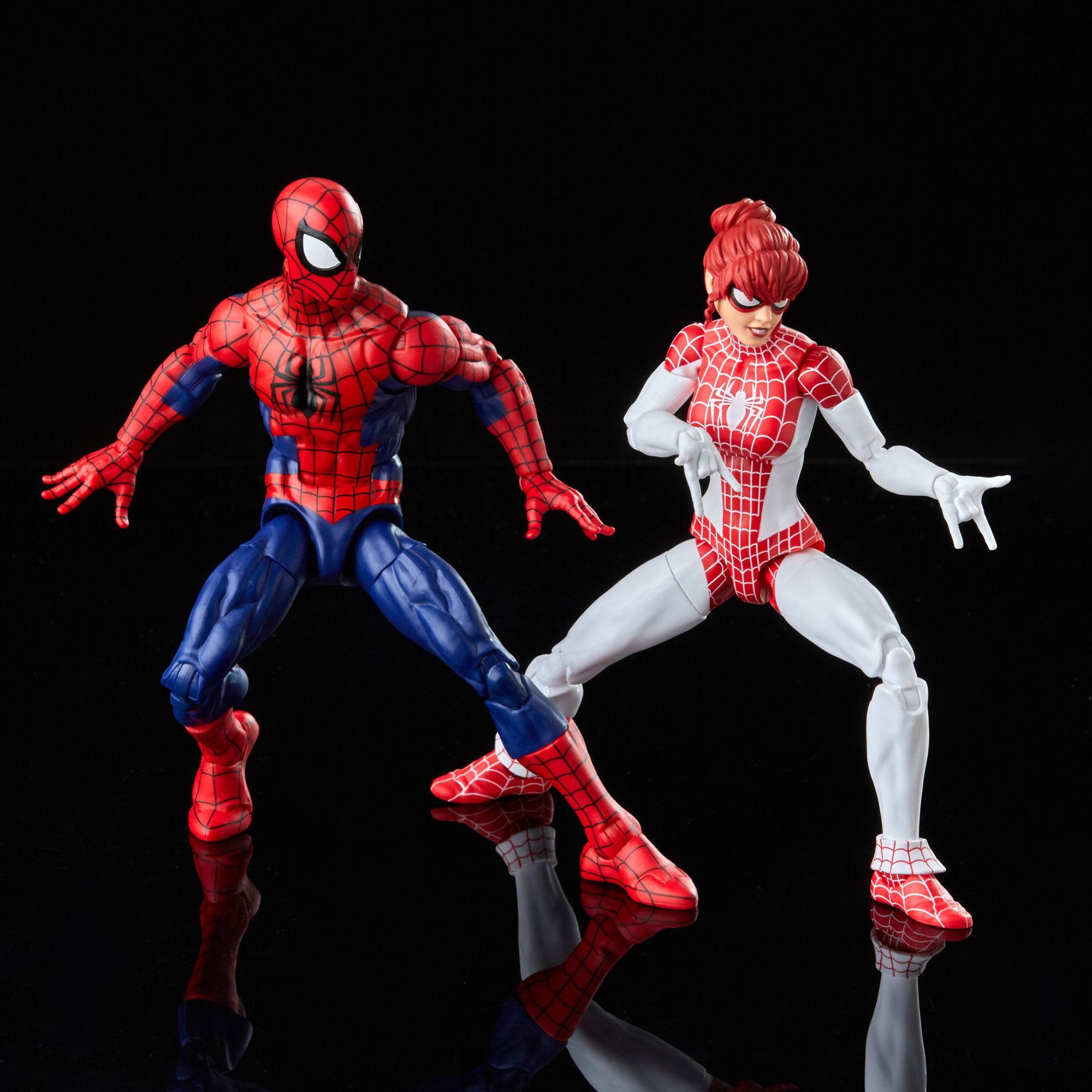 Hasbro 6-Inch Scale Marvel Legends Spider-Man and Spinneret Action Figure 2-Pack