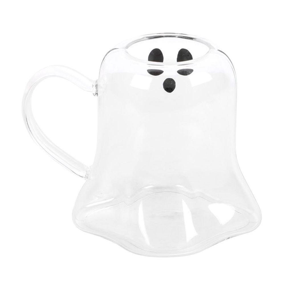Unique Ghost - Shaped Drinking Glass Mug