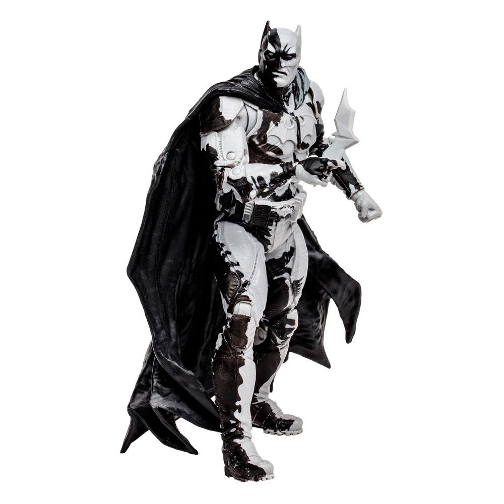 McFarlane 7-Inch DC Direct Line Art Variant Black Adam Batman Action Figure with SDCC Comic