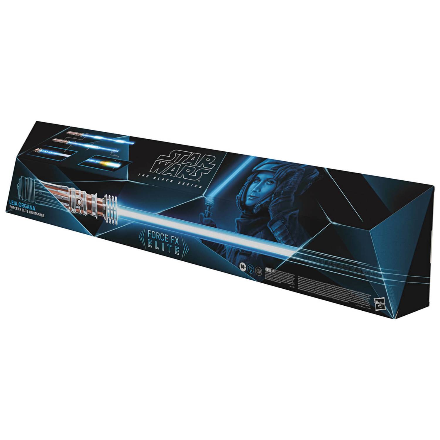 Hasbro's Premium Star Wars The Black Series Collectible Leia Force FX Elite Lightsaber for Enthusiasts