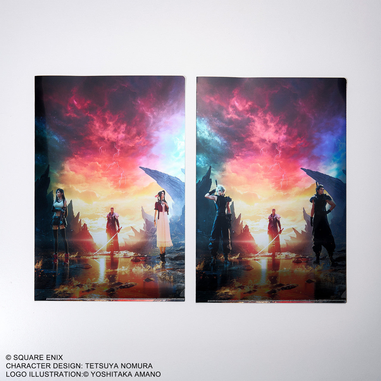 Metallic File Set for Final Fantasy VII Rebirth - A Collectible Gem