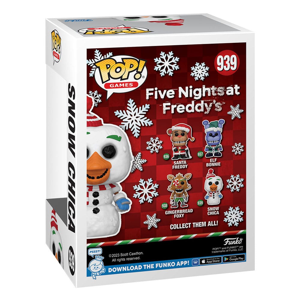 Holiday Chica Funko POP! Vinyl Figure from Five Nights at Freddy's, Approx 9cm