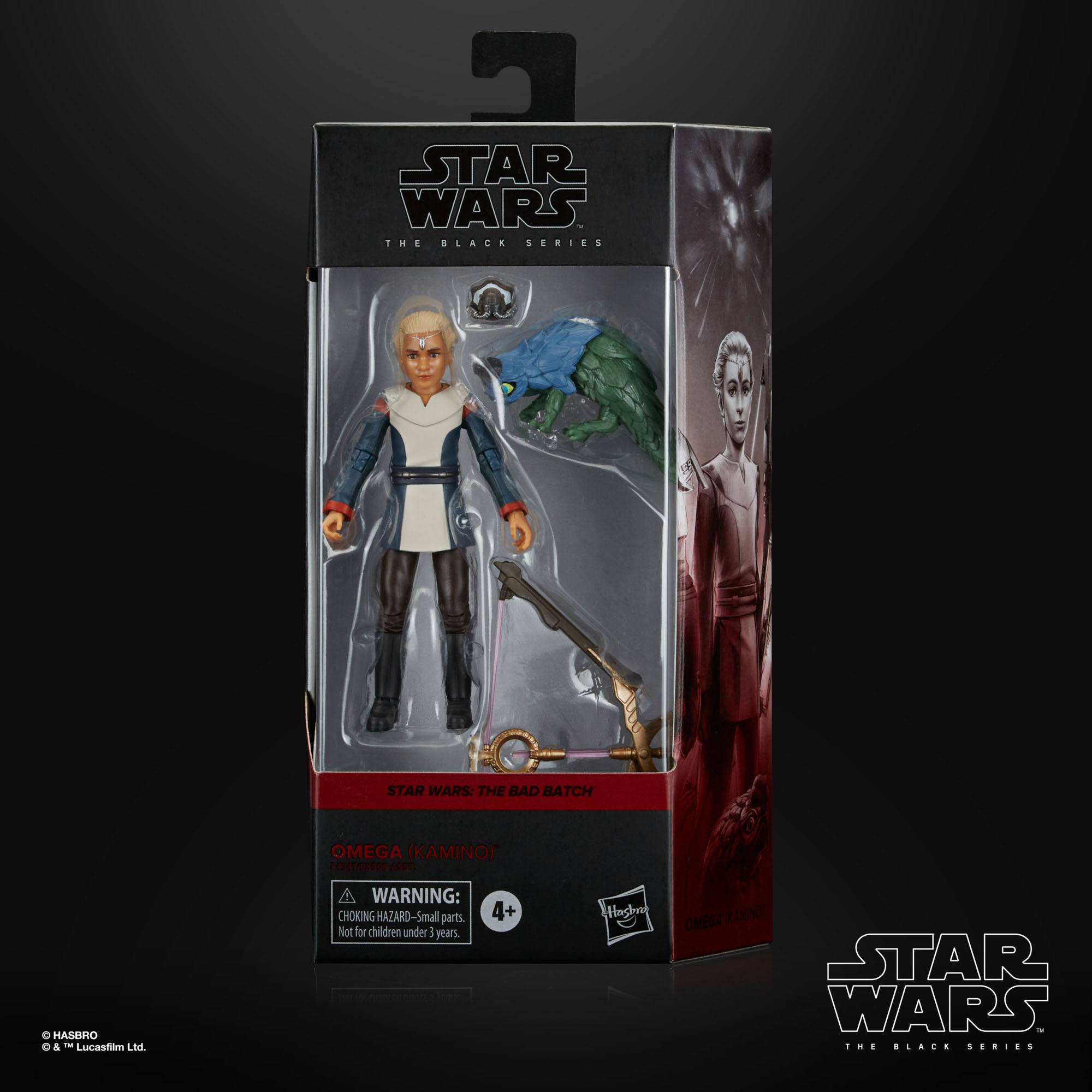 Hasbro Star Wars The Black Series Action Figure - Omega from Kamino in the Star Wars: The Bad Batch