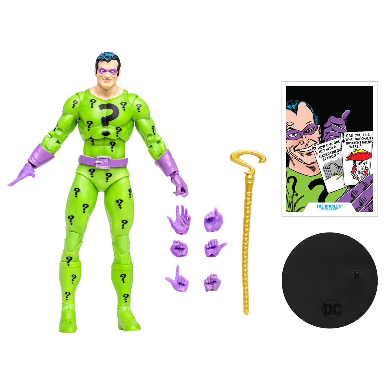 McFarlane 7-Inch DC Multiverse Classic The Riddler Action Figure