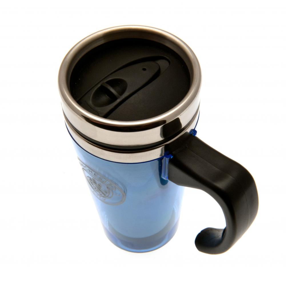 High - Quality Manchester City Football Club Hand - Held Stainless Steel Travel Mug for On - the - Go Beverage Enjoyment