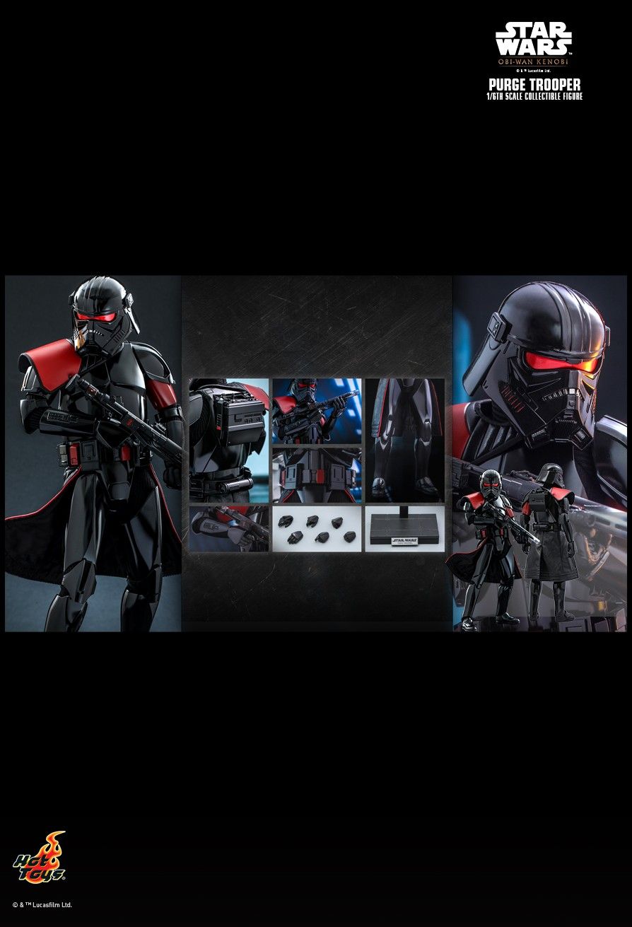 Hot Toys 1:6 Scale Collectible Star Wars Obi - Wan Kenobi Series Imperial Purge Trooper Action Figure