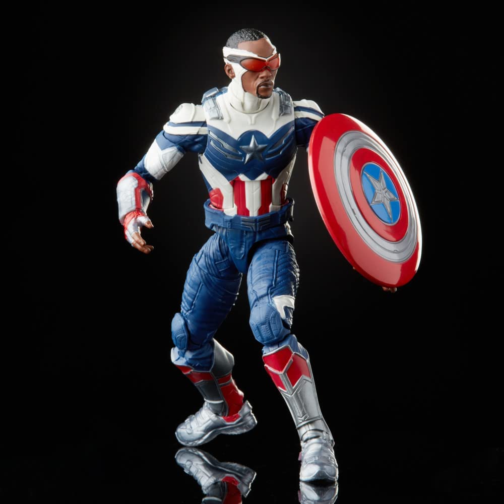 Hasbro Marvel Legends Series 6-Inch Collectible Action Figure of Avengers' Captain America Sam Wilson
