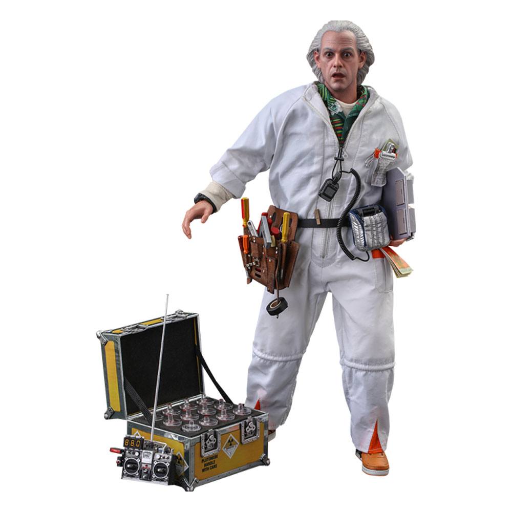 Hot Toys Back to the Future Deluxe 1/6th Scale Doc Brown Collectible Figure