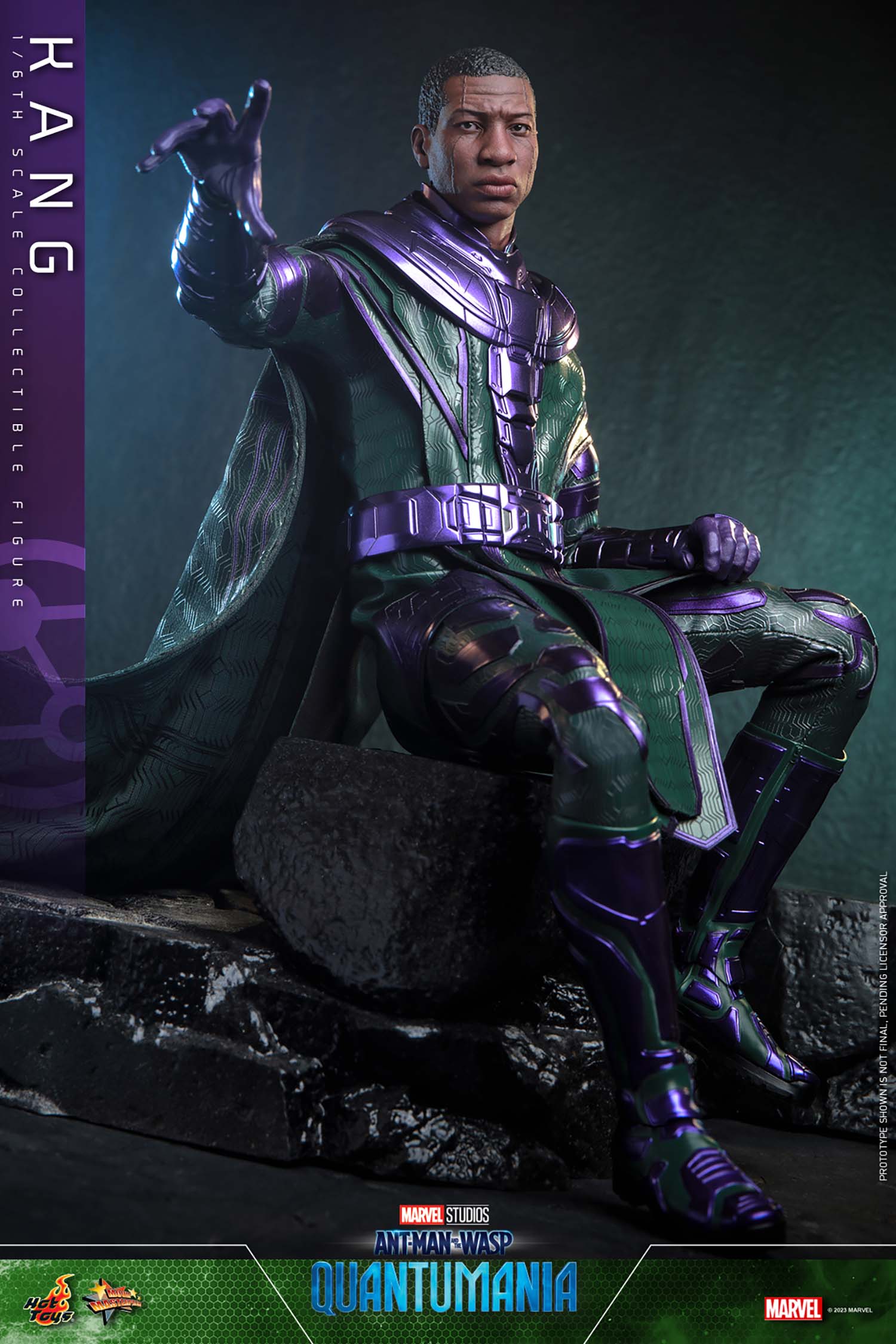Hot Toys 1/6th Scale Marvel's Ant-Man and the Wasp: Quantumania Kang The Conqueror Collectible Figure