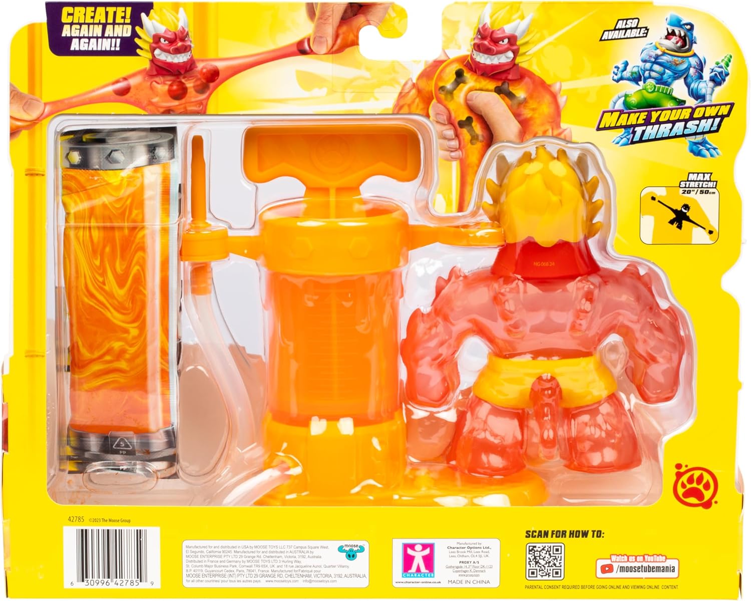 Heroes of Goo Jit Zu Blazagon Action Figure Hero Creator Pack for Kids