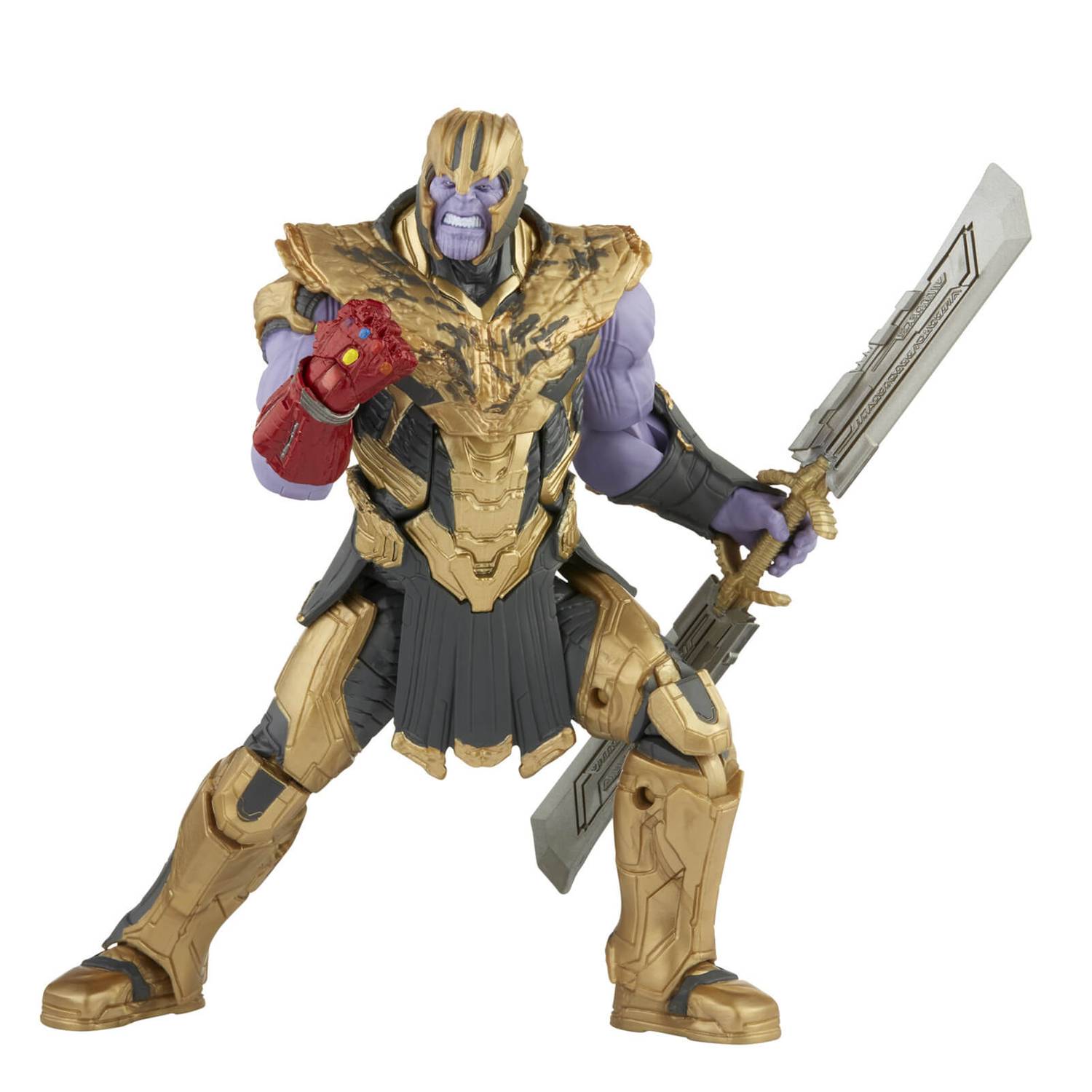 6-inch Marvel Legends Series Iron Man Mark 85 & Thanos Collectible Action Figure 2 Pack