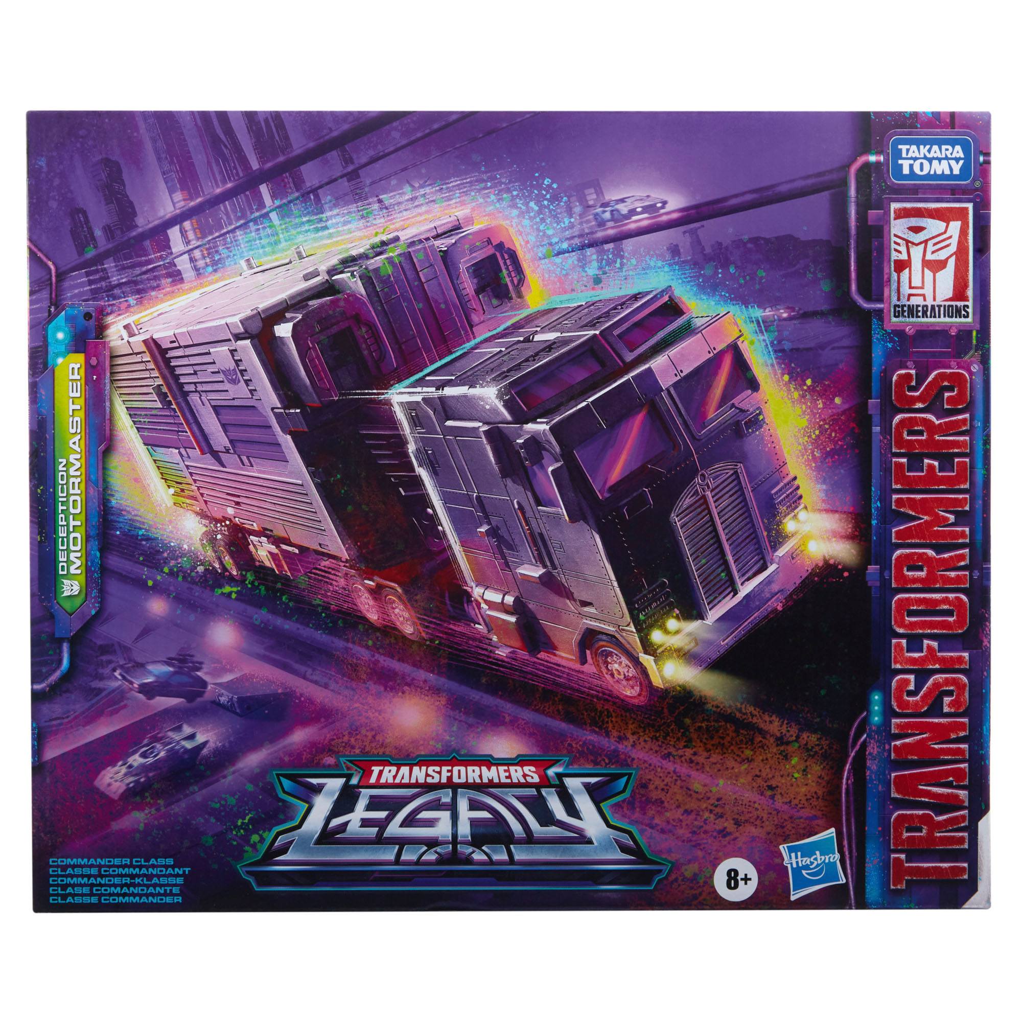 Hasbro Transformers Generations Legacy Commander-Scale Decepticon Motormaster Action Figure