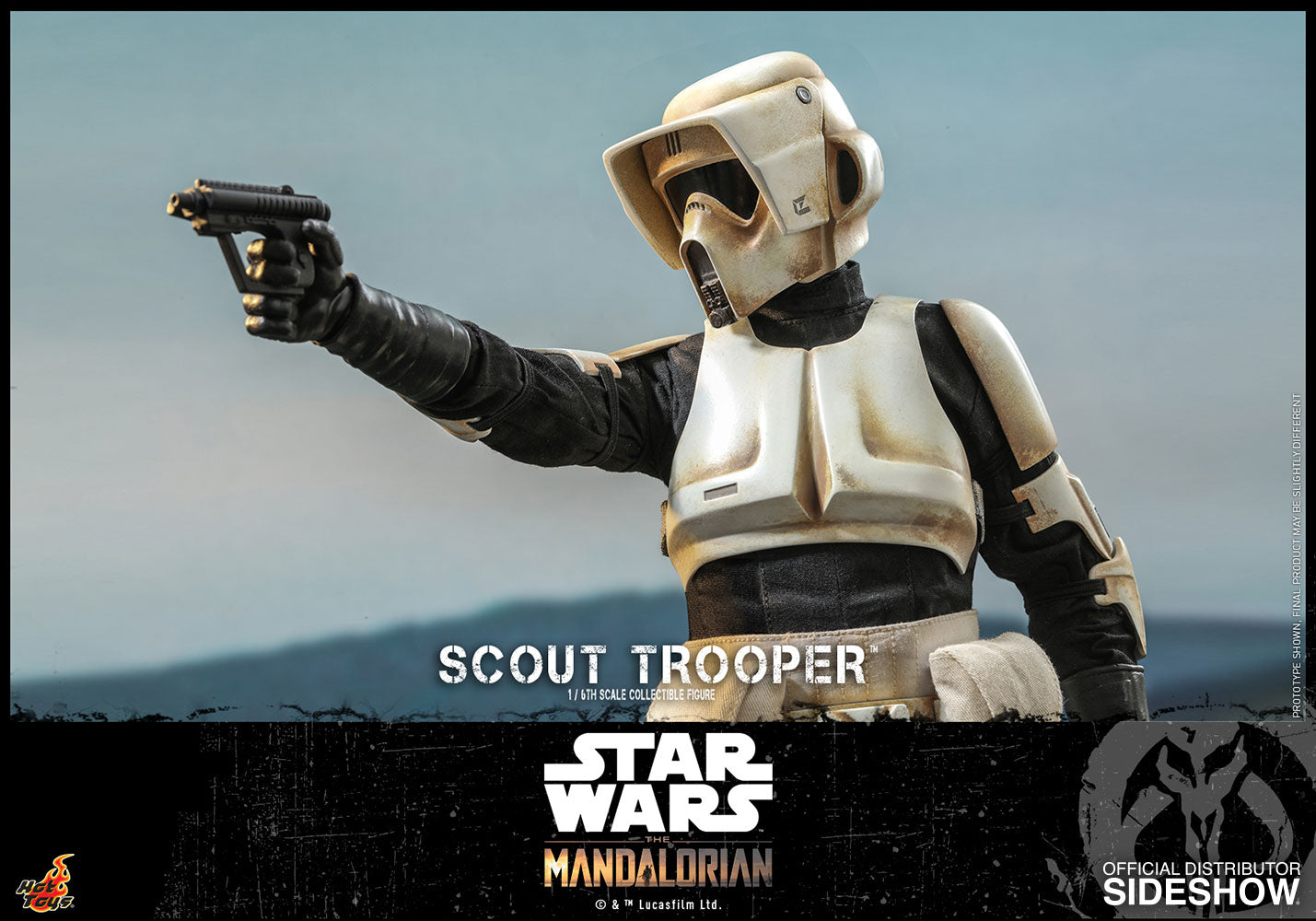Hot Toys 1:6 Scale Highly Detailed Star Wars The Mandalorian Scout Trooper Collectible Figure