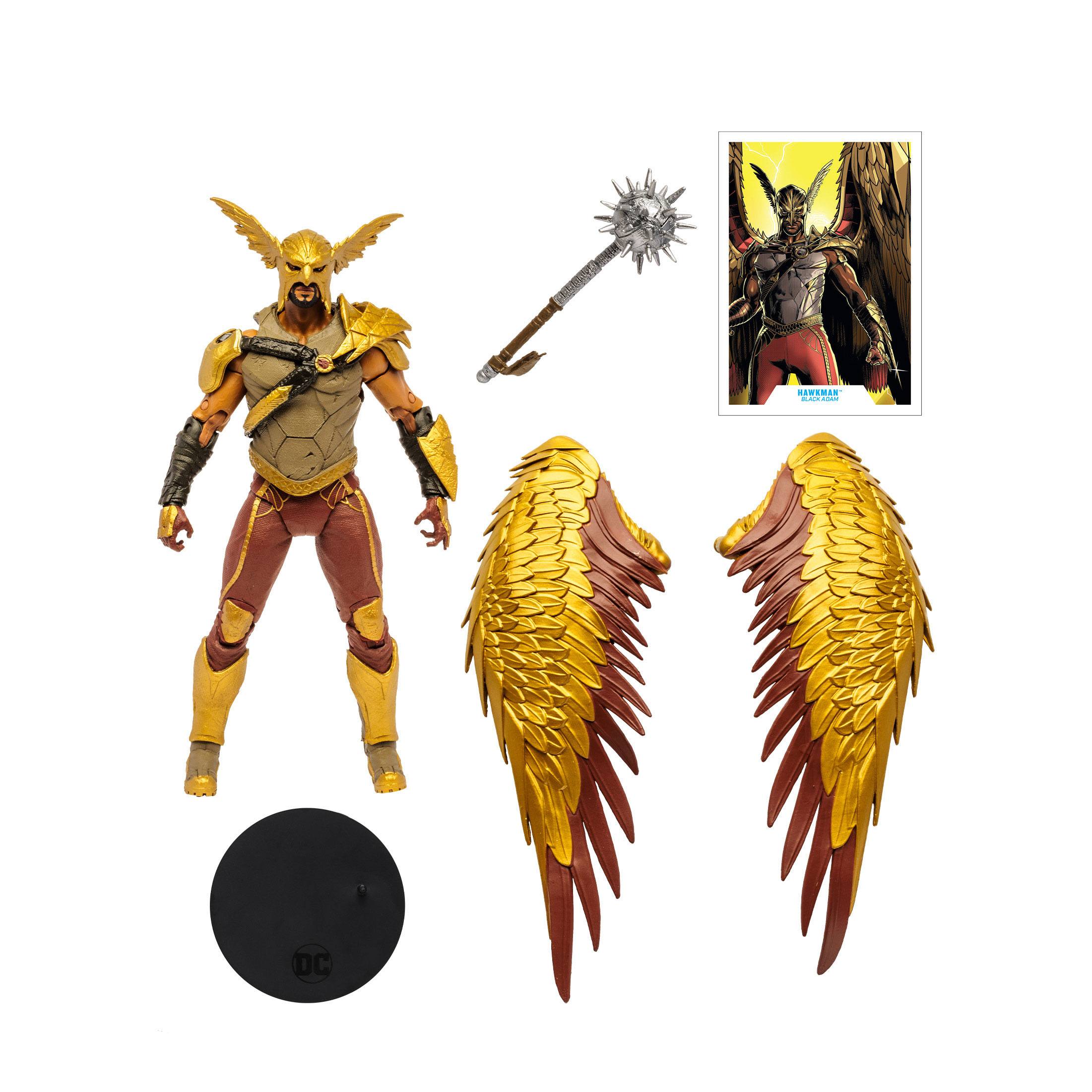 McFarlane DC Multiverse 7-Inch Scale Collectible Action Figure of Hawkman from the Black Adam Movie