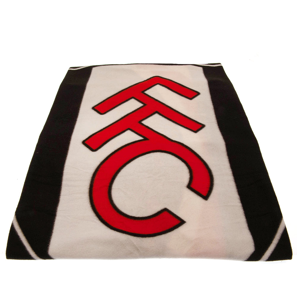 Soft and Warm Fulham FC Blue Pulse Fleece Blanket