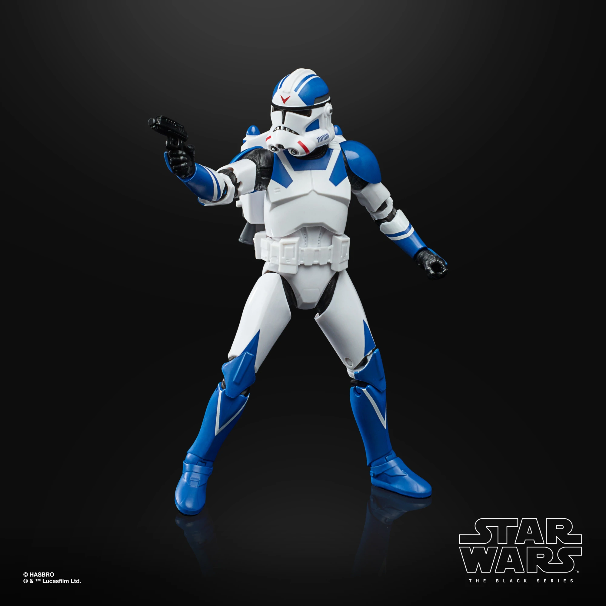 Hasbro's High - Quality 6 - Inch Action Figure of Star Wars The Black Series Gaming Greats Jet Trooper