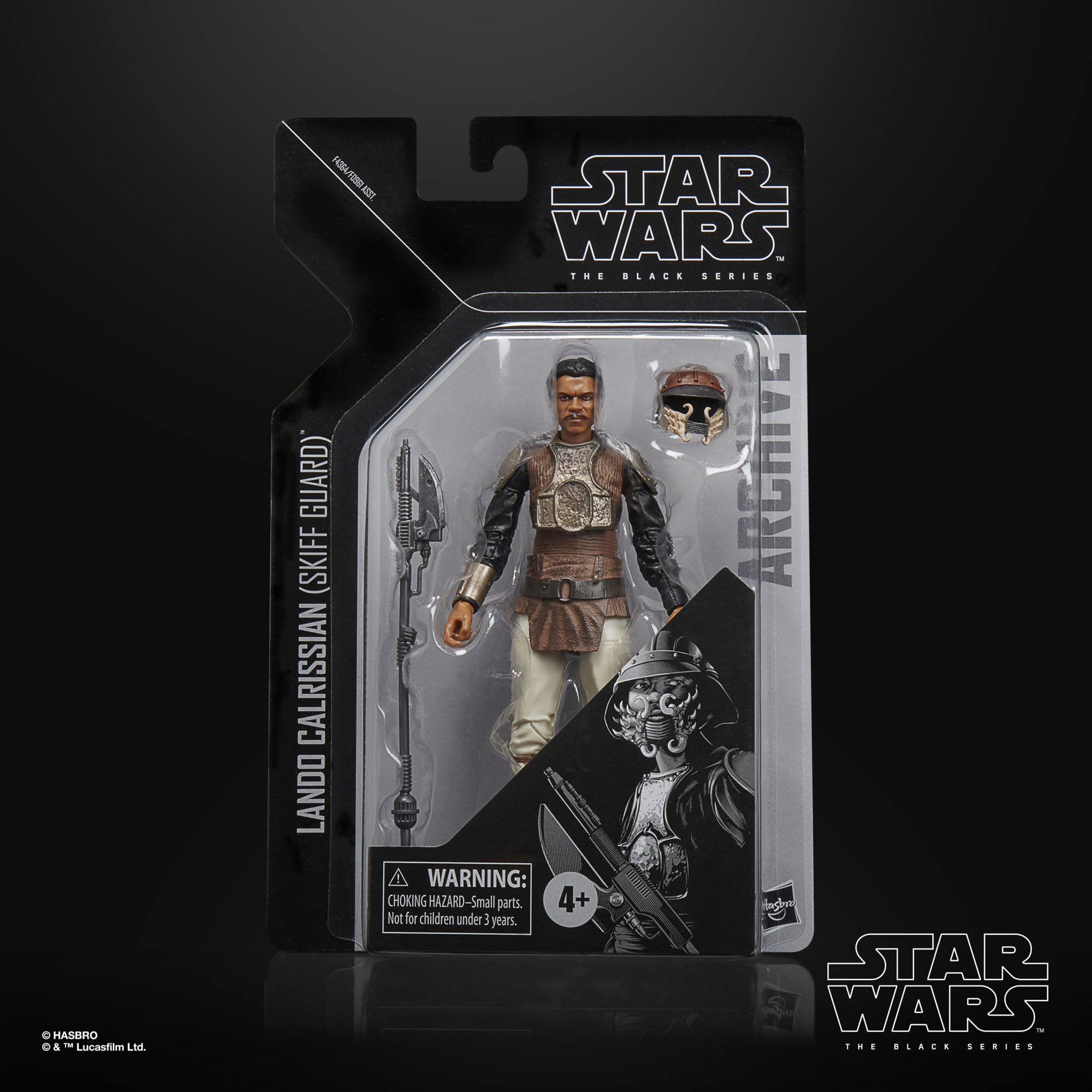 Hasbro 6-Inch Star Wars The Black Series Archive Lando Calrissian (Skiff Guard) Action Figure