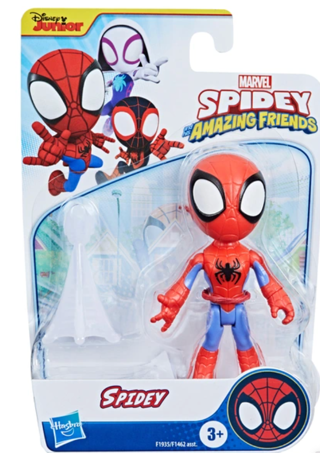 Marvel's Spidey and His Amazing Friends Action Figure of Super Hero Spidey
