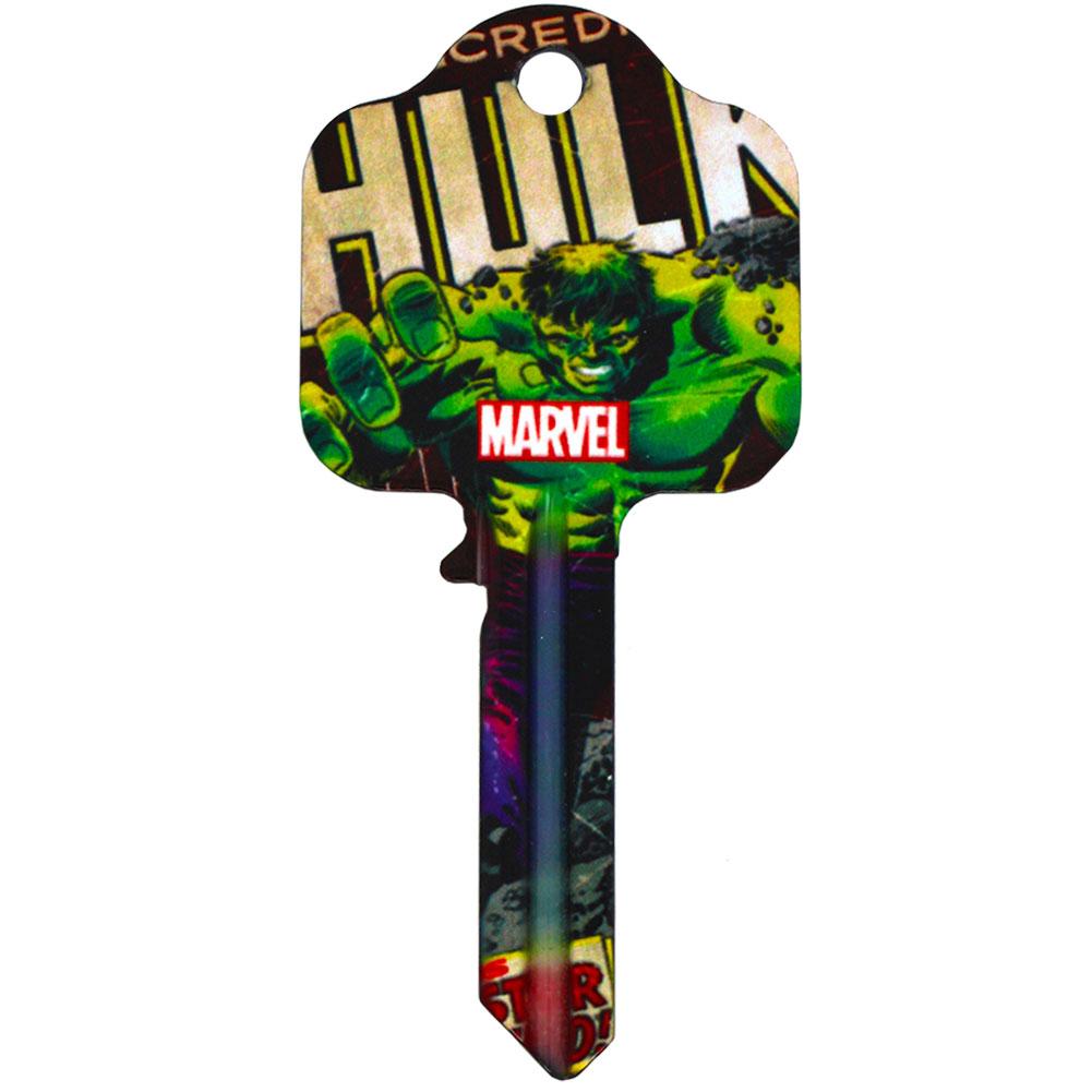 High - Quality Marvel Hulk - Themed Blank Door Key