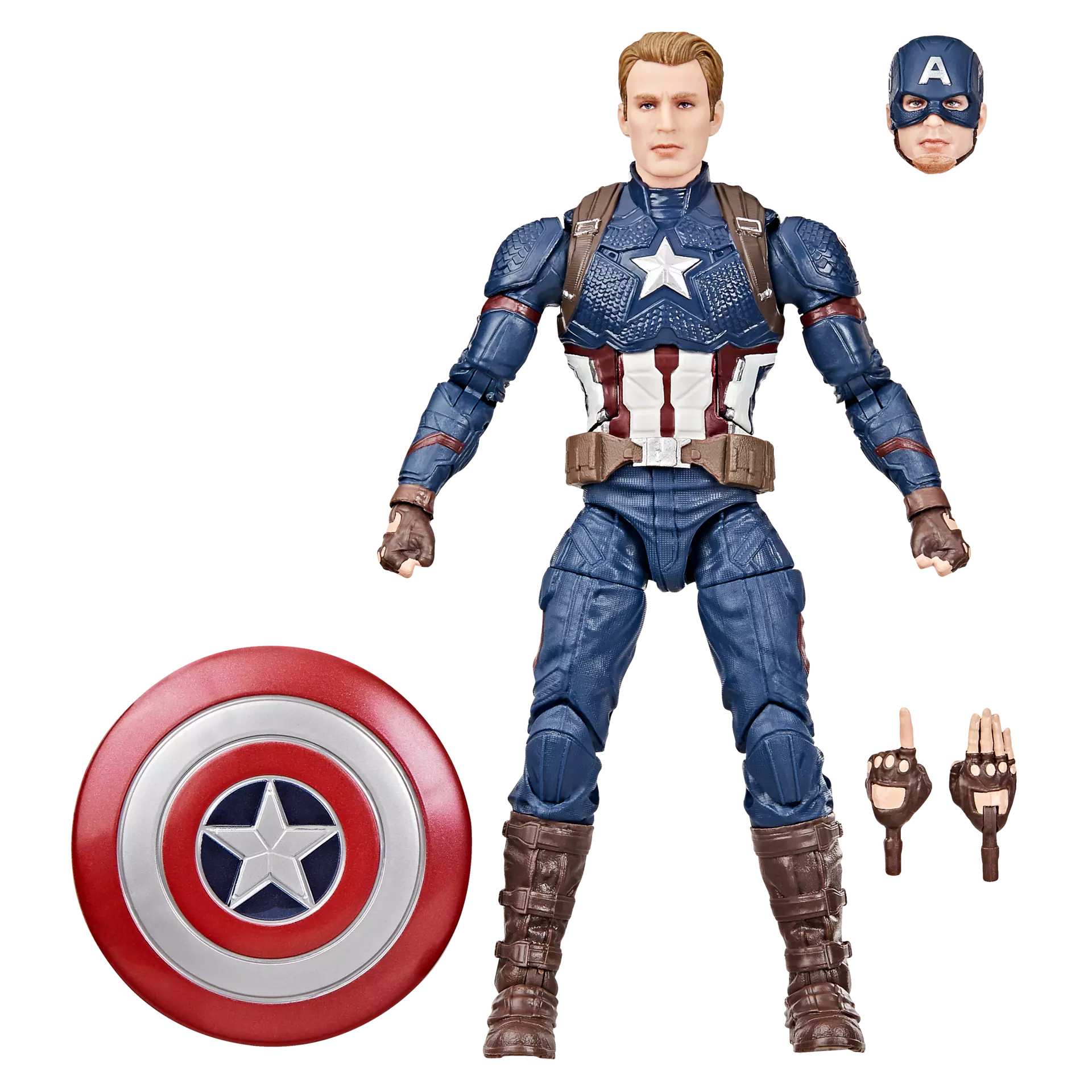 Hasbro Marvel Legends 6-Inch Captain America (Endgame) Premium Action Figure