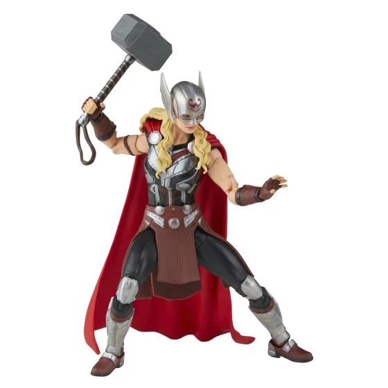 Marvel Legends Thor Love and Thunder Mighty Thor 6-Inch Action Figure for Comic and Movie Fans' Collections