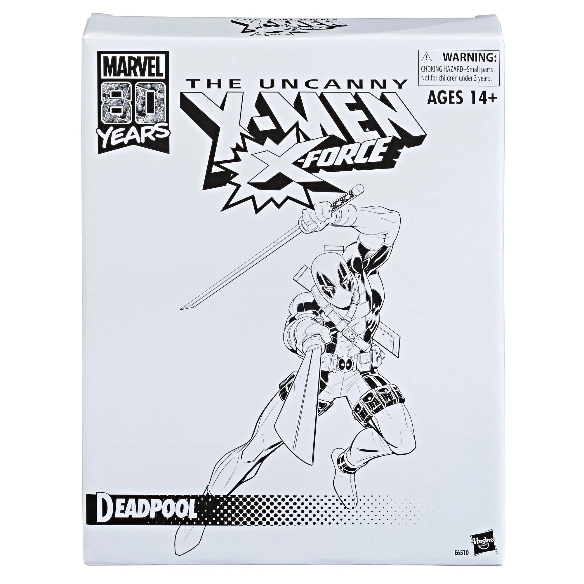 Marvel 80th Anniversary Legends Series 6-Inch Scale Collectible Deadpool Action Figure for Fans