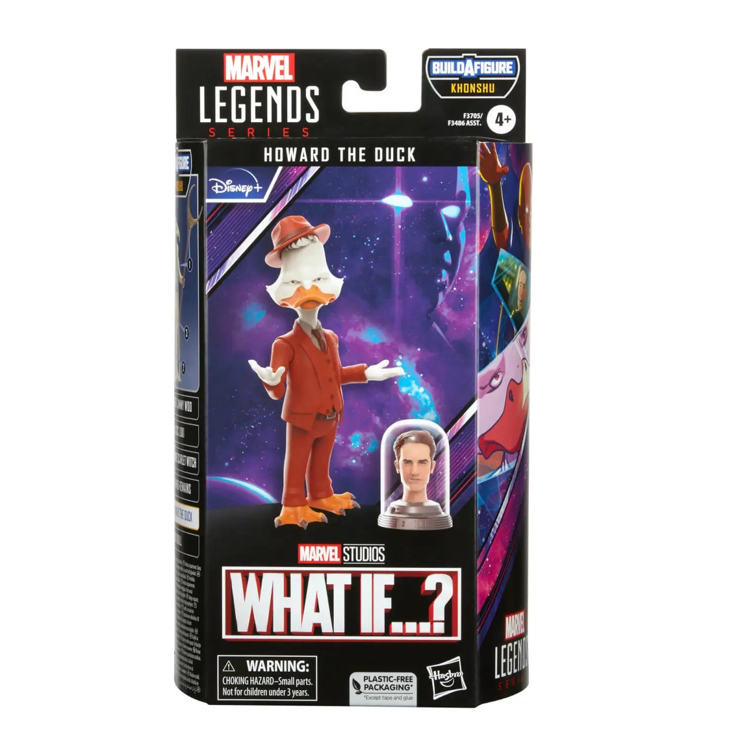 Hasbro Marvel Legends Series 6-Inch Collectible Action Figure of Howard The Duck (Including Khonshu Build-a-figure Part)