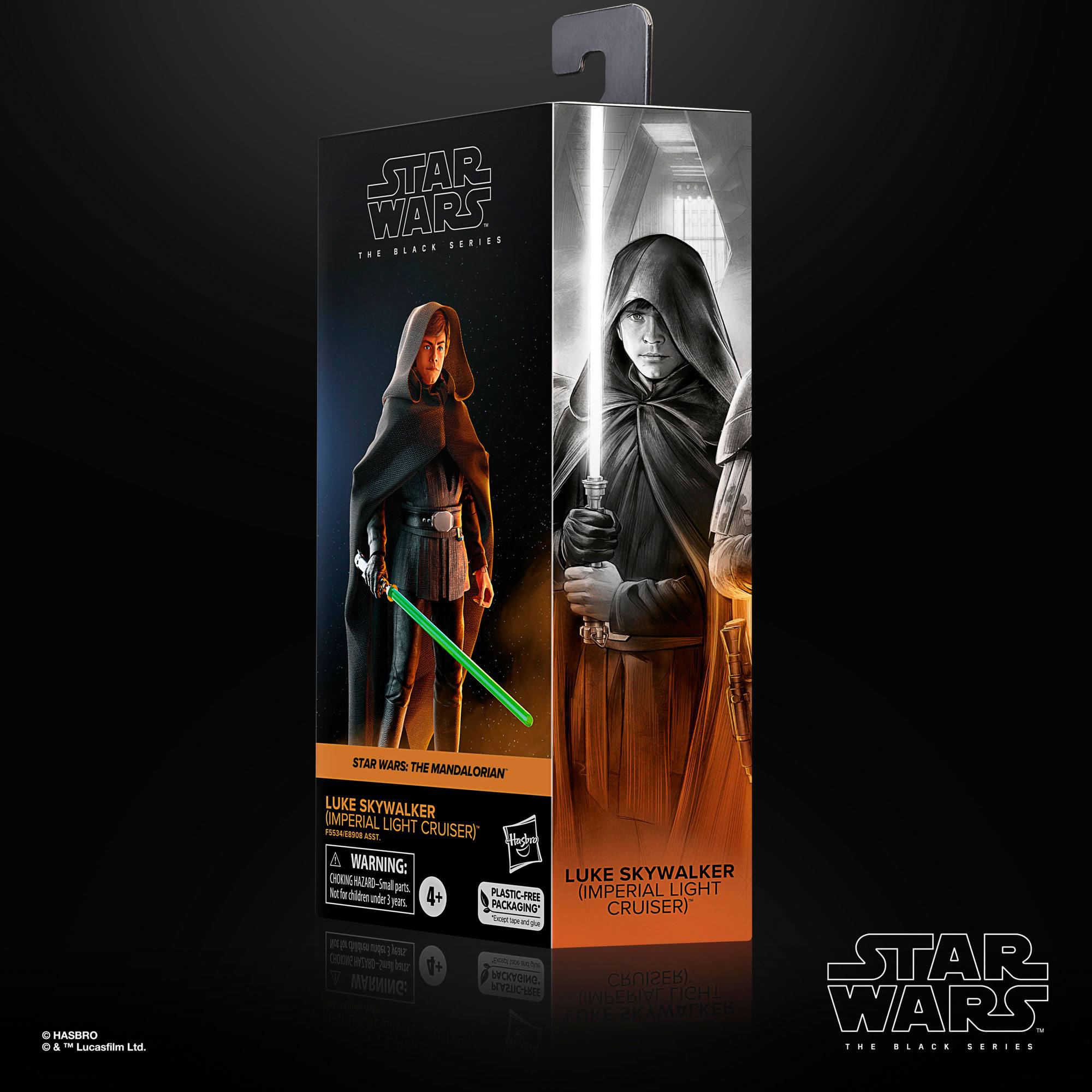 Hasbro Star Wars The Black Series Action Figure - Luke Skywalker (Imperial Light Cruiser) Inspired by The Mandalorian