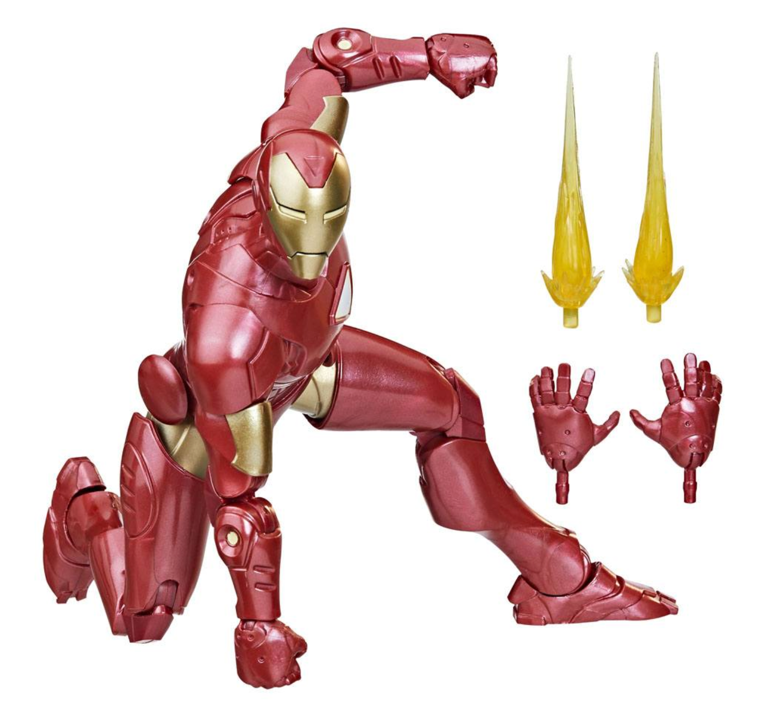 Marvel Legends Series 6-Inch Scale Collectible Iron Man (Extremis) Action Figure for Fans and Collectors