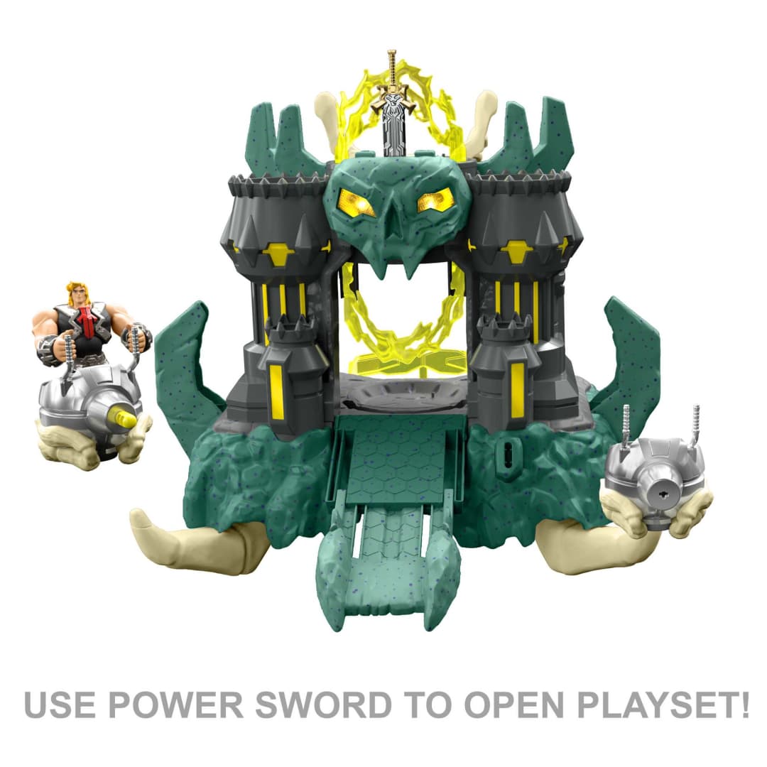 He-Man and the Masters of the Universe Action Figure Playset - Castle Grayskull, the Mighty Fortress of Eternia