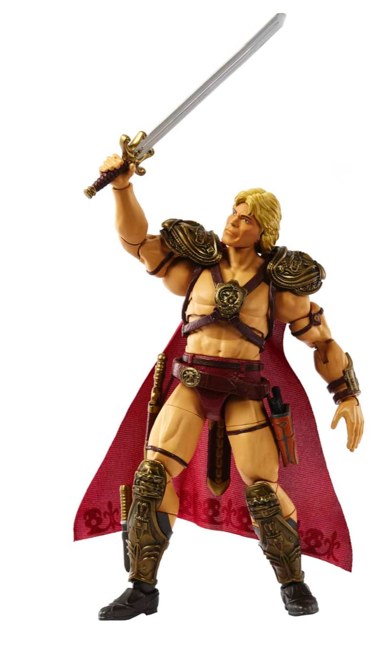 Deluxe He-Man Action Figure from the Masters of the Universe Masterverse Inspired by the 1987 Movie