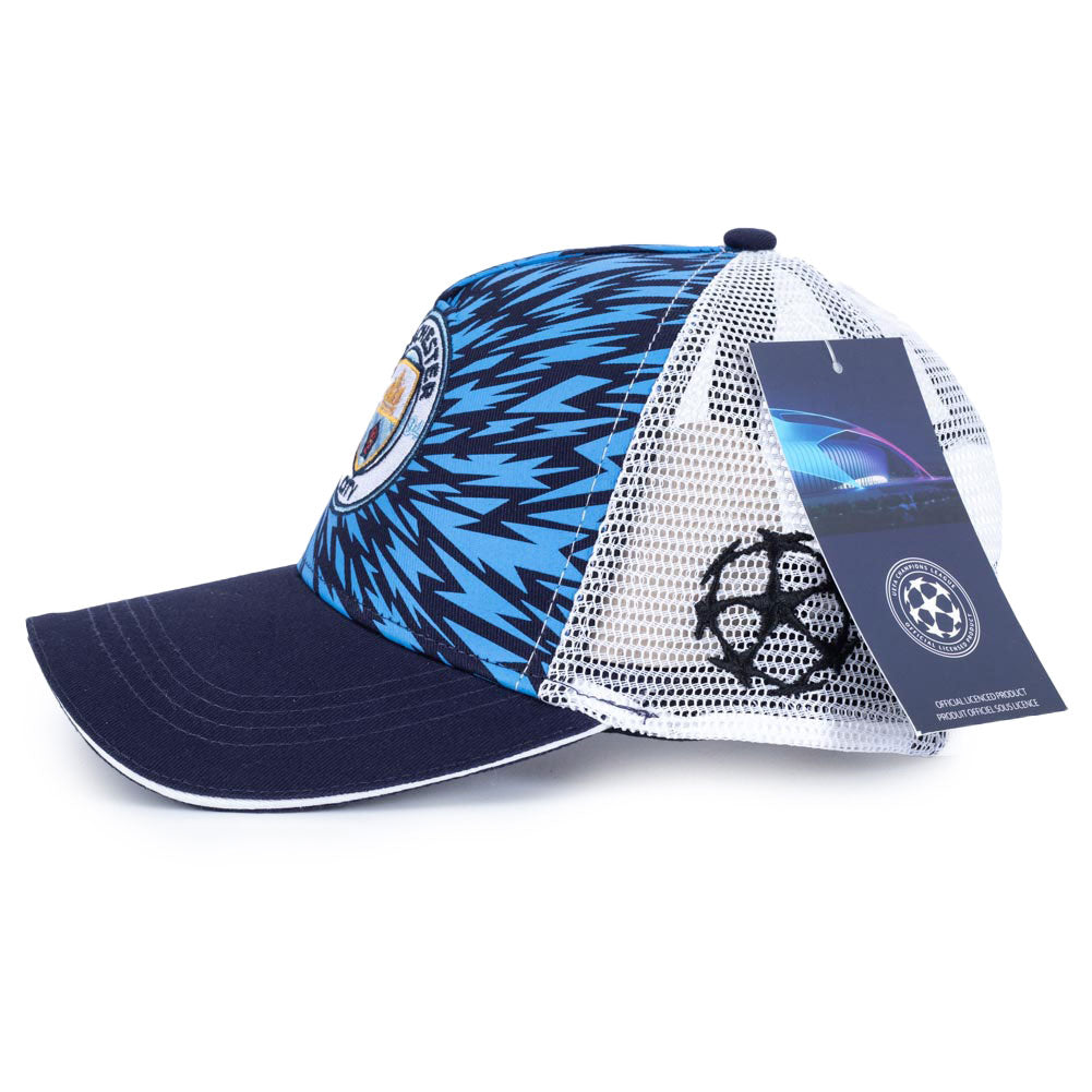 Classic Manchester City Football Club Snapback Cap for Adults