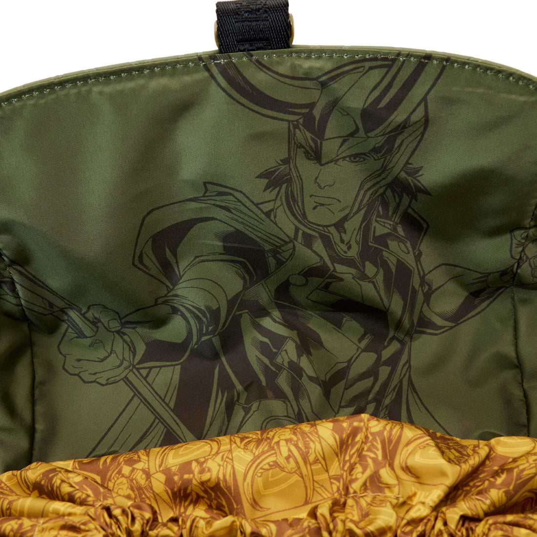 Loungefly Collectible Marvel Loki The Traveler Full-Size Backpack for Cosplay and Daily Use