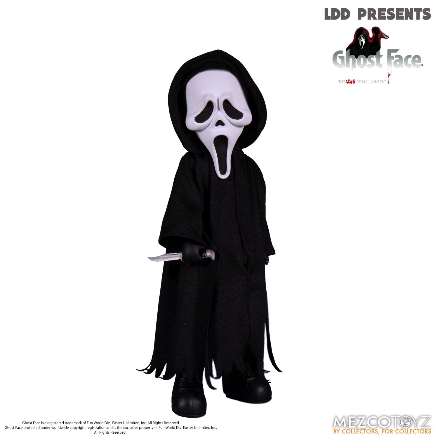 Living Dead Dolls' Scream - Inspired Ghost Face Collectible