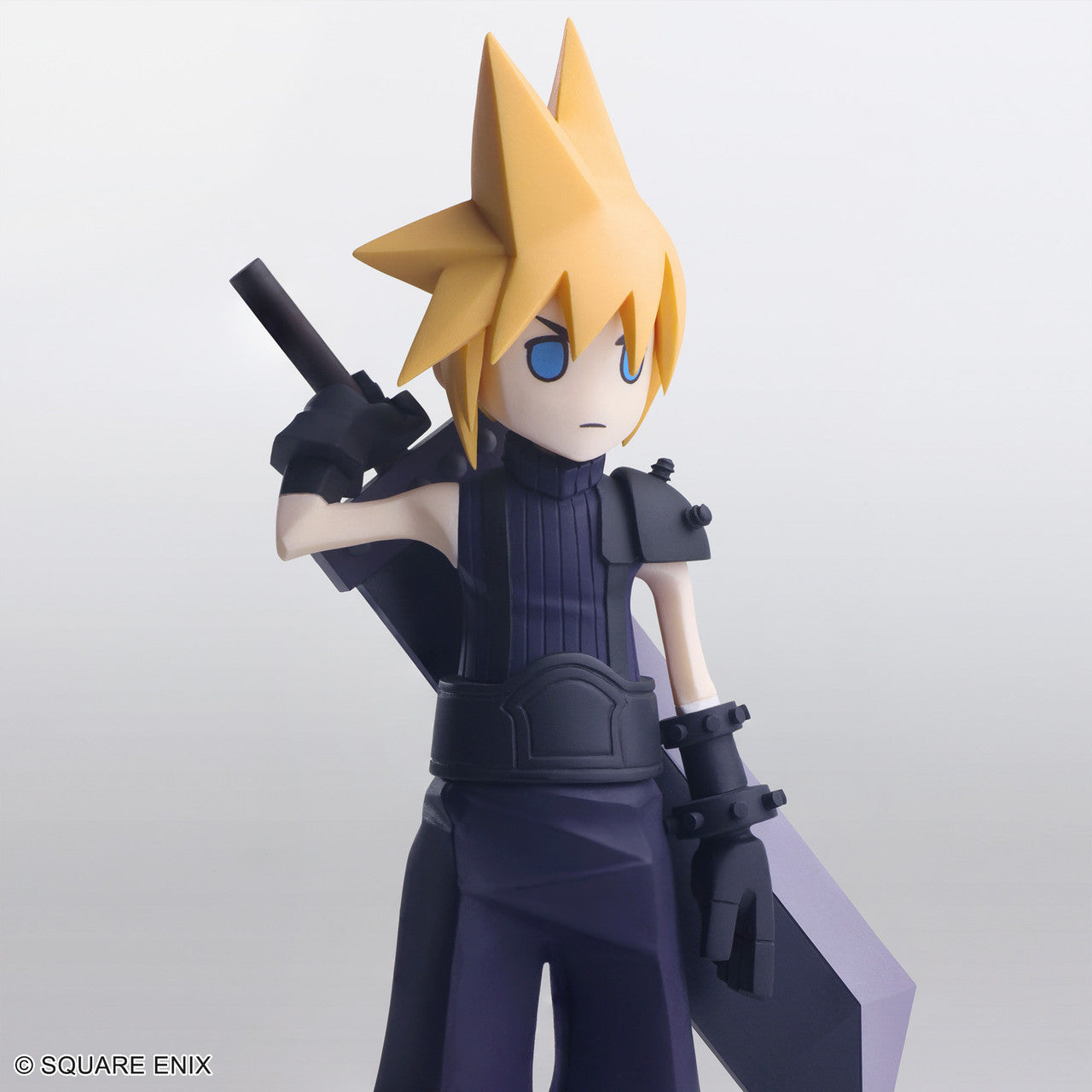 Collectible Final Fantasy VII Static Arts Miniature Figure of Cloud Strife