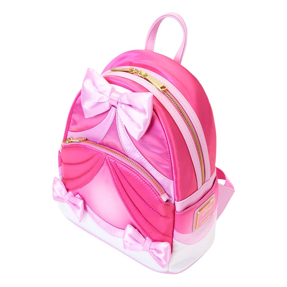 Loungefly Disney Cinderella 75th Anniversary Mini Backpack with Pink Bows