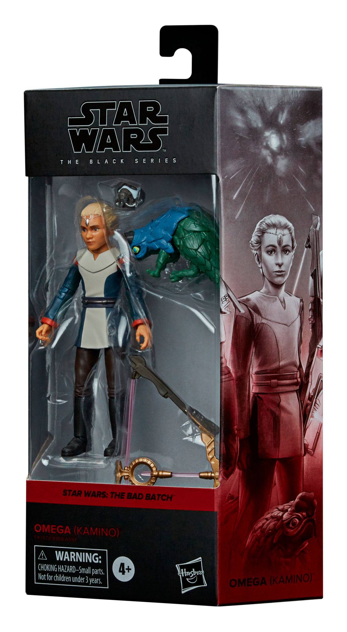 Hasbro Star Wars The Black Series Action Figure - Omega from Kamino in the Star Wars: The Bad Batch