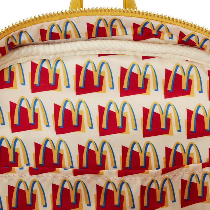 Loungefly Vegan Leather McDonald's Big Mac Inspired Mini Backpack