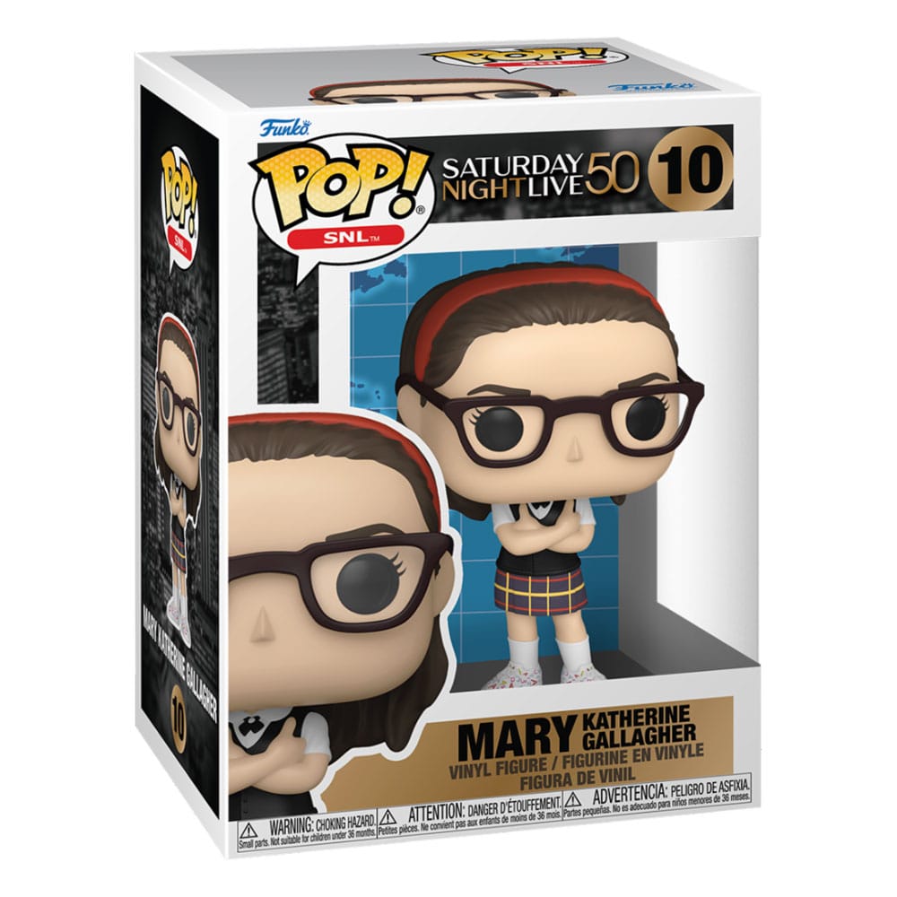 Funko POP! Vinyl Collectible Figure of Mary Katherine Gallagher for the 50th Anniversary Celebration of Saturday Night Live