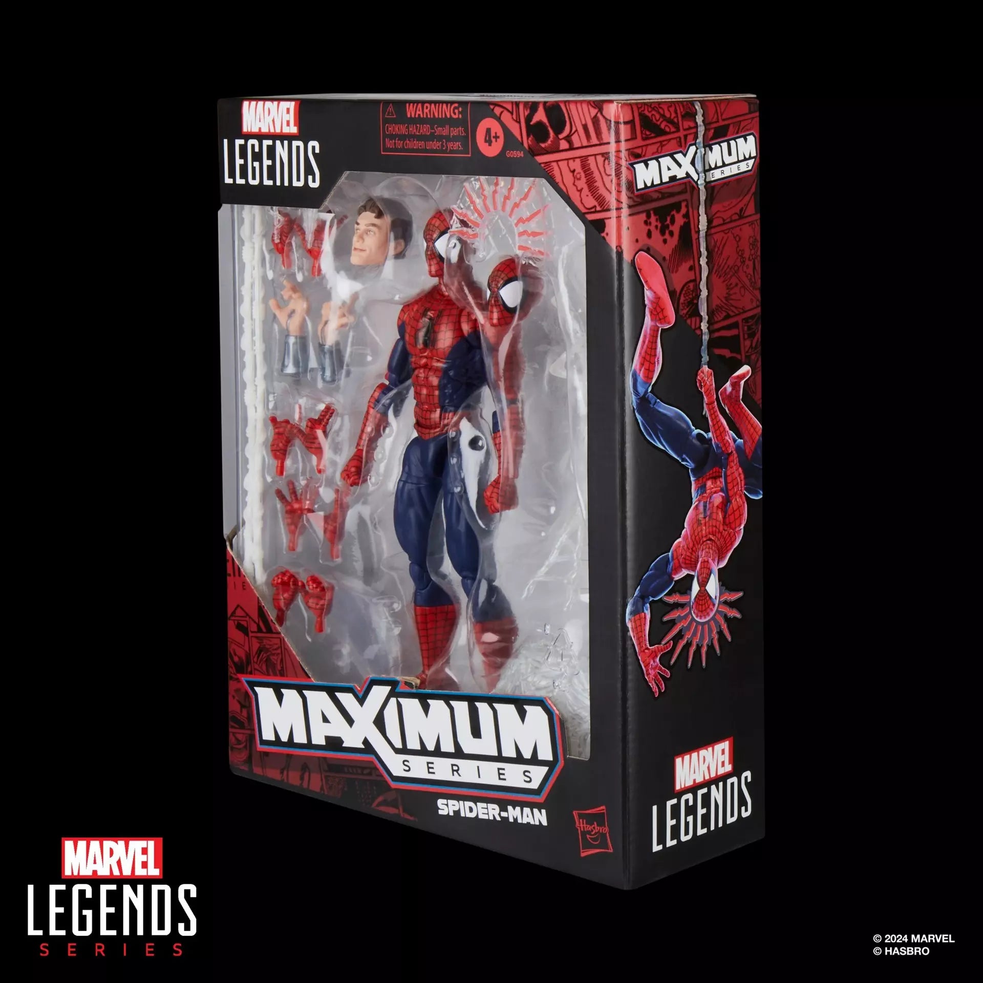 Imported Hasbro Marvel Legends Maximum Series 15 cm Scale Spider - Man 6 Action Figure for Collectors