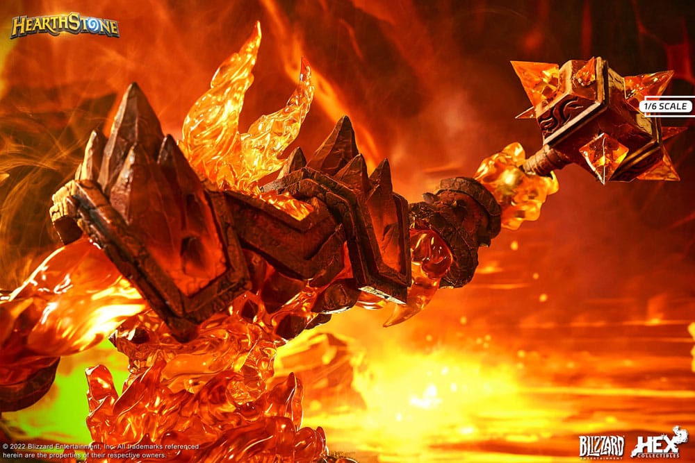 Limited Edition 1/6 Scale Hearthstone Ragnaros the Firelord Premium Statue