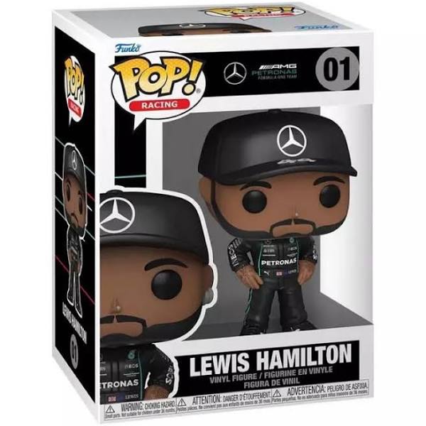 Funko Pop! 10 cm Vinyl Figure of Formula 1 Star Lewis Hamilton