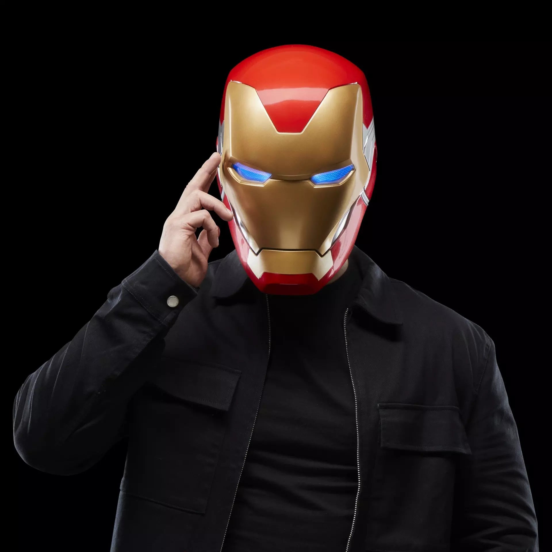 Marvel Legends 1/1 Scale Electronic Iron Man Mark LXXXV Helmet from Avengers Endgame